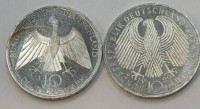 Auktion 370 / Los 6050 <br>2x 10 DM Sonderm&uuml;nzen BRD