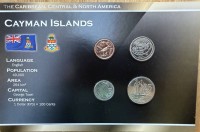 Auktion 370<br>Kursm&uuml;nzensatz "Cayman Islands" neu in Blister, limitiert