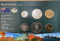 Auktion 370<br>Kursm&uuml;nzensatz "Australien" neu in Blister, limitiert