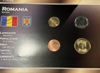 Auktion 370<br>Kursm&uuml;nzensatz Romania, mit Zertifikat, limitiert