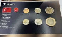 Auktion 370<br>Kursm&uuml;nzensatz T&uuml;rkei, mit Zertifikat, limitiert