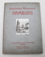 Auktion 370 / Los 3006 <br>Illustriertes Albumwerk &uuml;ber Hamburg, o. J.
