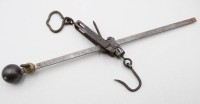 Auktion 374<br>antike Balkenwaage, ca. L-56,5cm
