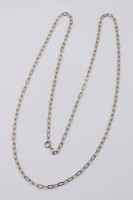 Auktion 370<br>Halskette, Silber gepr., 8,2gr., ca. L-70cm