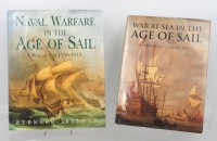 Auktion 370<br>2x Literatur &uuml;ber Seekriegsf&uuml;hrung, Naval Warfare in the Age of Sail: War at Sea 1756-1815 von Bernard Ireland und War at Sea in the Age of Sail von Andrew Lambert