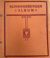 Auktion 370<br>altes Schwaneweder Briefmarkenalbum um 1930, Alle Welt, nur sehr d&uuml;nn gef&uuml;llt