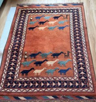 Auktion 370<br>Orientteppich "Tchapbaft"  151x123 cm