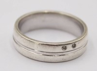 Auktion 370<br>Silberring , C&acute;Lor punziert, 925er Silber, RG 57 - 58 , 6,0 Gramm