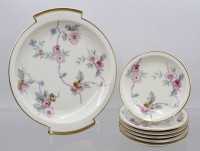 Auktion 370<br>Konfektset. Hutschenreuther, 7tlg., ca. D-20cm