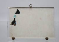 Auktion 370<br>Antiker Tischbilderrahmen, ca. 12 x 17cm