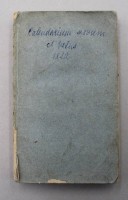 Auktion 370<br>Calendarium Novum et Vetus (Neuer und Alter Kalender) f&uuml;r das Jahr 1822, Paperback, Alters-u. Gebrauchsspuren