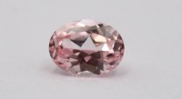 Auktion 370<br>Pinker Saphir, ca. 1,2ct, Labor erstellt