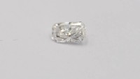 Auktion 370<br>Diamant im Radiant Cut, 0,28 ct, VS1, Labor erstellt