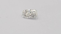 Auktion 373<br>Diamant im Radiant Cut, 0,28 ct, VS1, Labor erstellt