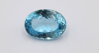 Auktion 370<br>Swiss Blue Topas, ca. 22ct,