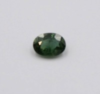 Auktion 370<br>Saphir, ca. 0,97ct, gr&uuml;n, erhitzt