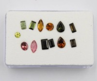 Auktion 370<br>Konvolut div. Turmaline, ca. 5 ct