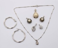 Auktion 370<br>Konvolut div. Silber-Schmuck, zus. ca. 18gr.