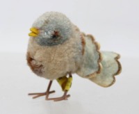 Auktion 370<br>Steiff Woll-Taube, Knopf &amp; Fahne, Nr. 1506,40