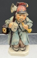 Auktion 370<br>Nachtw&auml;chter "Friedel" mit Bierkrug, H-14 cm