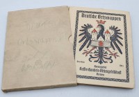 Auktion 370<br>Sammelalbum der Marke Kaffee HAG, Deutsche Ortswappen, kompl.