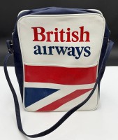 Auktion 370<br>vintage Reisetasche "British Airways", 70-er Jahre