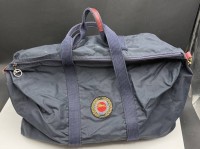 Auktion 370<br>vintage Longchamp Reisetasche, Nylon /Leder, Gebrauchsspuren