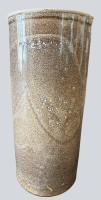 Auktion 370 / Los 9086 <br>Kunstkeramik Zylindervase, B&uuml;cking-B&ouml;rnsen, H-20 cm, D-9 cm