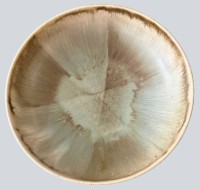 Auktion 370<br>Kunstkeramik-Schale B&uuml;cking-B&ouml;rnsen Marke, H-5 cm, D-16,5 cm