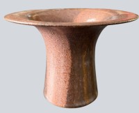 Auktion 370 / Los 9091 <br>Trichtervase, B&uuml;cking-B&ouml;rnsen, H-10,5 cm, D-15 cm