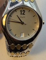 Auktion 371 / Los 2007 <br>Quartz Armbanduhr "M&amp;M" Swiss made, neu, orig. Preisschild, , Werk nicht gepr&uuml;ft