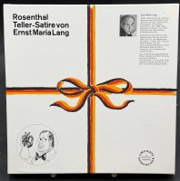 Auktion 371<br>Rosenthal Satire-Teller Helmut Kohl ,limit. Auflage, von Ernst Maria Lang, D-26 cm, in OVP,