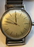 Auktion 371 / Los 2011 <br>mechan. HAU "Junghans" 17 Rubis, Werk l&auml;uft