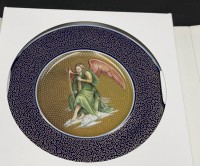 Auktion 371<br>Weihnachtsteller KPM Berlin1999 , in OVP, D-19,5 cm, limitierte Auflage,