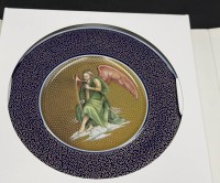 Auktion 371<br>Weihnachtsteller KPM Berlin1999 , in OVP, D-19,5 cm, limitierte Auflage,