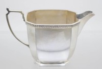 Auktion 371 / Los 11006 <br>Milchk&auml;nnchen, Mappin &amp; Webb, Princess Plate, &auml;lter, ca. H- 9,8cm