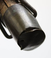 Auktion 371<br>altes Katana, starke Altersspuren,. Klinge verbogen, Griffleder lose, ohne Scheide, ca. L-101,5cm
