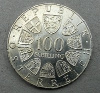Auktion 371 / Los 6006 <br>100 Schilling, &Ouml;sterreich, Innsbruck 1976