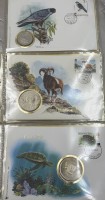 Auktion 371 / Los 6007 <br>107 Briefumschl&auml;ge vom WWF mit Tiermotiven, 3xNumisbriefe mit Tiermotiven