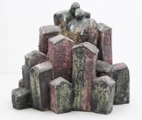 Auktion 371 / Los 15030 <br>moderne Skulptur, monogrammiert B.R. 1994, ca. H-22cm  B-26,5cm