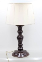 Auktion 371 / Los 16005 <br>Tischlampe, Grien France, ca. H-45,5cm