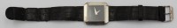 Auktion 371<br>Quartz Armbanduhr "Georg Jensen" Danmark, Sterling-925- Silber, Nr. 2363, Entw. Allan Scharff, Swiss Made 47244, 3,3x3 cm