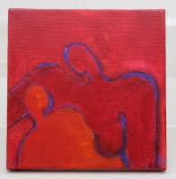 Auktion 371 / Los 4010 <br>Anne-Gret Winkler (1944 - 2018) , ohne Titel, Acryl/Leiwand, ungerahmt, 30 x 30cm