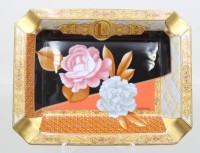 Auktion 371<br>Hutschenreuther Aschenbecher Havanna von Leonard Paris , 15x20 cm