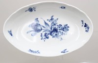 Auktion 371<br>ovale Schale, Meissen, 1. Wahl, 19. Jhd., H-4,7cm B-26cm