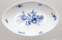 Auktion 371<br>ovale Schale, Meissen, 1. Wahl, 19. Jhd., H-4,7cm B-26cm