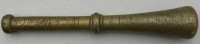 Auktion 371<br>altes, massives Bronze Pistell (St&ouml;&szlig;el), wohl 18.Jhd., 20 cm