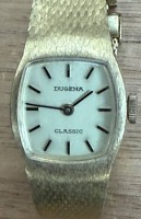 Auktion 371<br>mechan. DAU "Dugena" Classic, Double, Werk l&auml;uft, guter Zustand