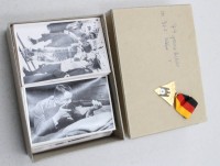 Auktion 371<br>Konvolut div. Sammelbilder zu Album "Olympia 1936"