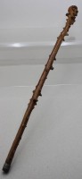Auktion 371<br>Gehstock, Wurzelholz, ca. L-88,5cm